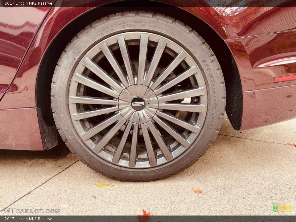 2017 Lincoln MKZ Reserve Wheel and Tire Photo #145088091