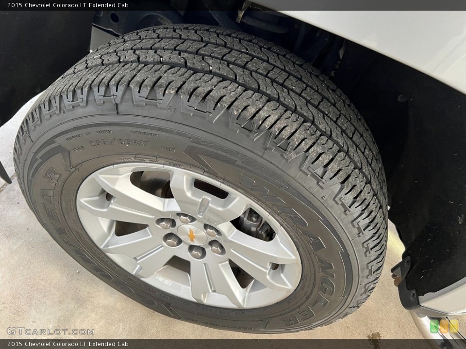 2015 Chevrolet Colorado LT Extended Cab Wheel and Tire Photo #145094078