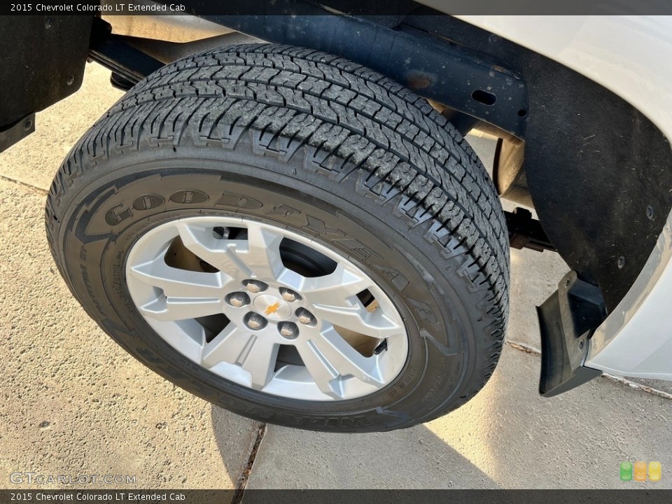 2015 Chevrolet Colorado LT Extended Cab Wheel and Tire Photo #145094114