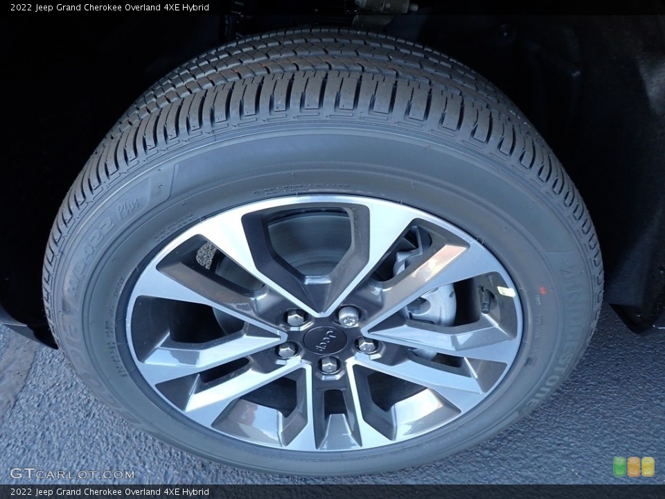 2022 Jeep Grand Cherokee Overland 4XE Hybrid Wheel and Tire Photo #145096658
