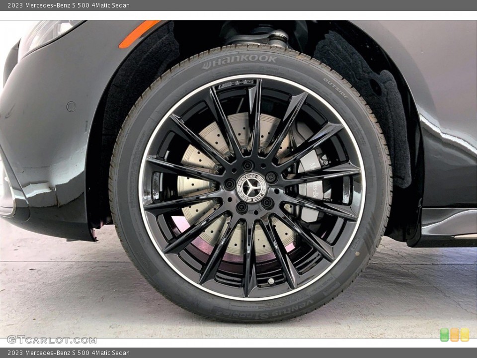 2023 Mercedes-Benz S 500 4Matic Sedan Wheel and Tire Photo #145097596