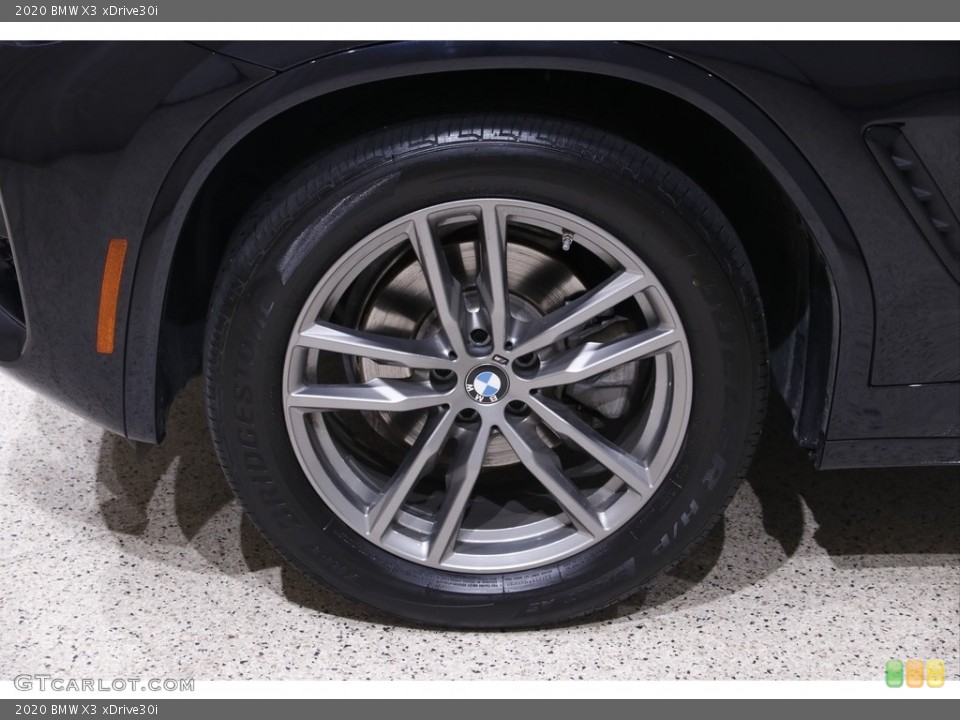 2020 BMW X3 xDrive30i Wheel and Tire Photo #145107383