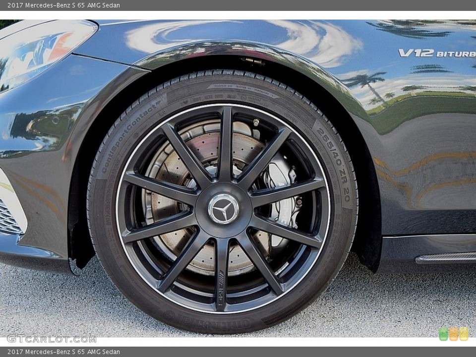 2017 Mercedes-Benz S 65 AMG Sedan Wheel and Tire Photo #145116534