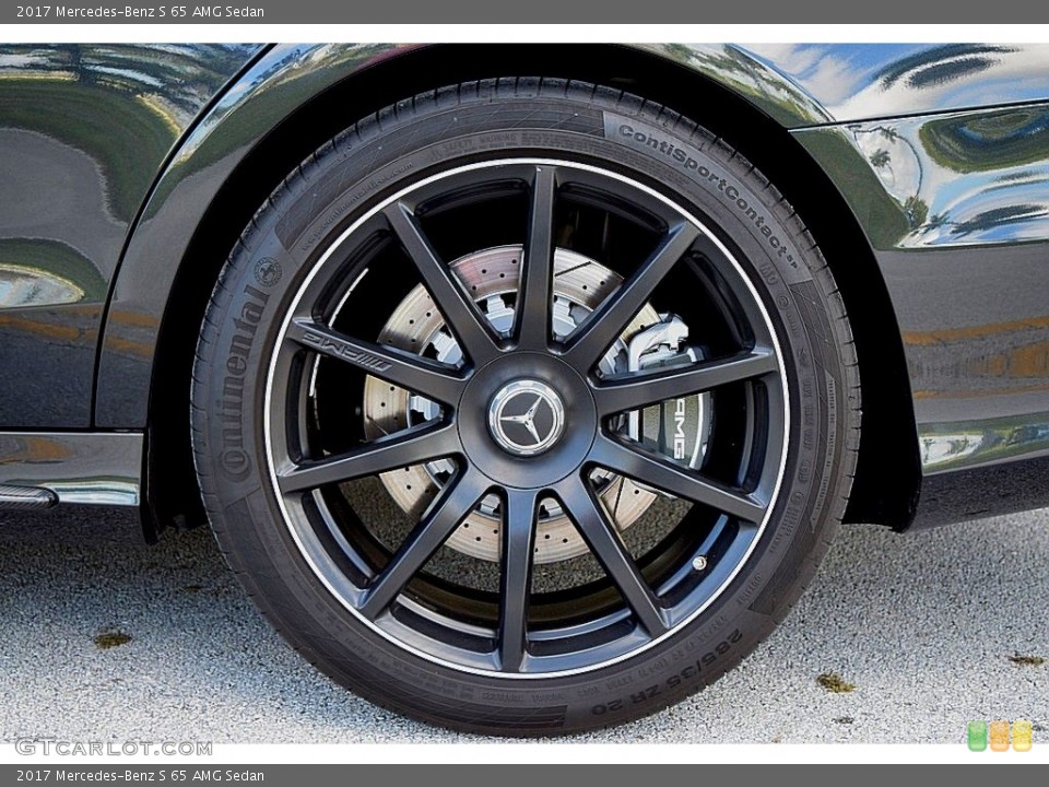 2017 Mercedes-Benz S 65 AMG Sedan Wheel and Tire Photo #145116582