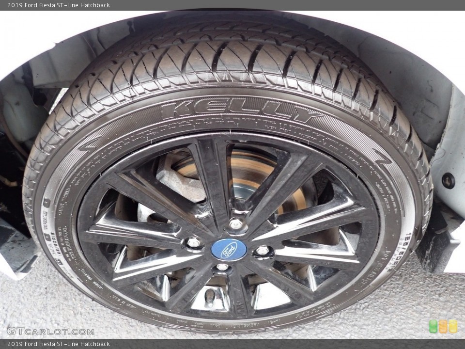 2019 Ford Fiesta ST-Line Hatchback Wheel and Tire Photo #145128819