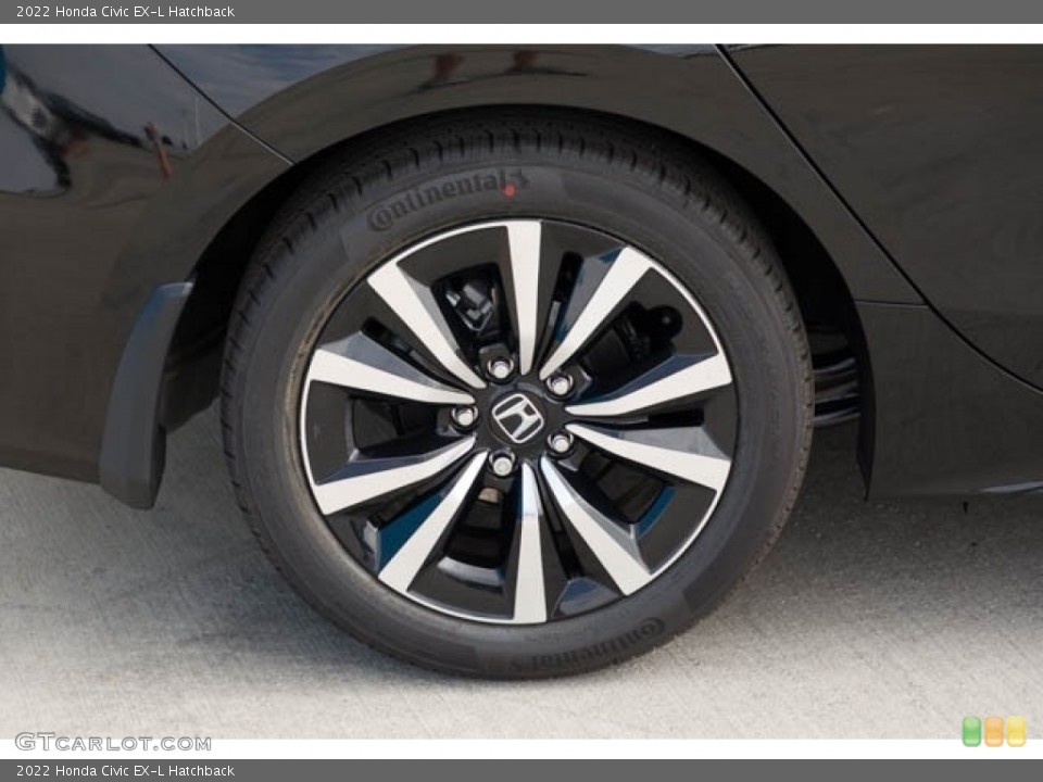 2022 Honda Civic EX-L Hatchback Wheel and Tire Photo #145133222