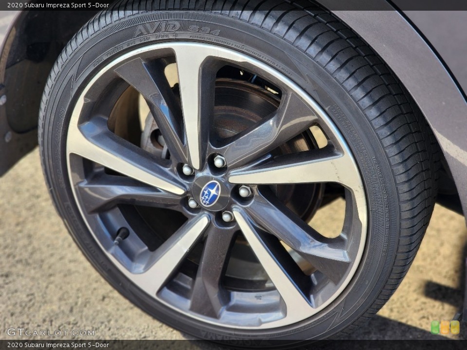 2020 Subaru Impreza Sport 5-Door Wheel and Tire Photo #145139133