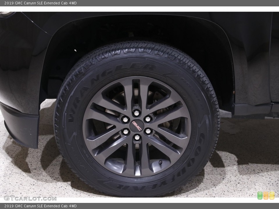 2019 GMC Canyon SLE Extended Cab 4WD Wheel and Tire Photo #145156321