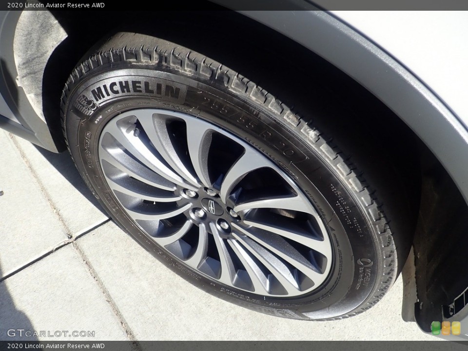2020 Lincoln Aviator Reserve AWD Wheel and Tire Photo #145161652