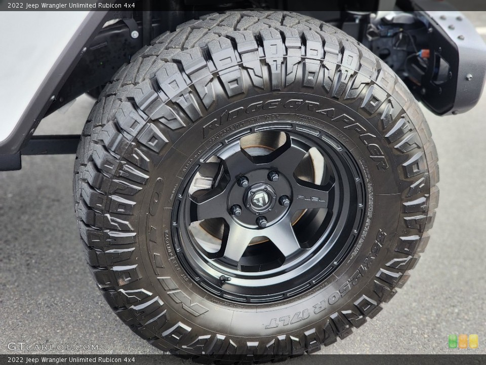 2022 Jeep Wrangler Unlimited Rubicon 4x4 Wheel and Tire Photo #145165862