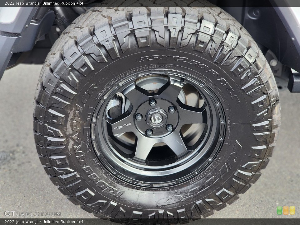 2022 Jeep Wrangler Unlimited Rubicon 4x4 Wheel and Tire Photo #145166006