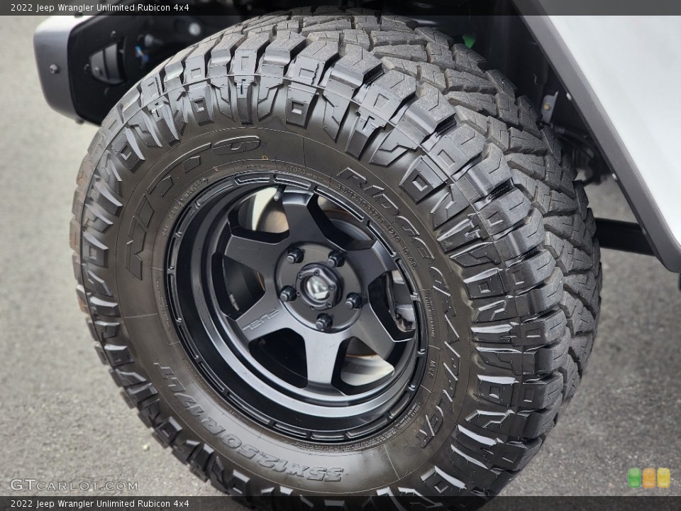 2022 Jeep Wrangler Unlimited Rubicon 4x4 Wheel and Tire Photo #145166087
