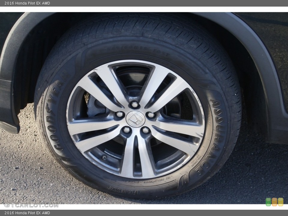 2016 Honda Pilot EX AWD Wheel and Tire Photo #145167380