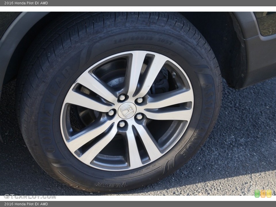 2016 Honda Pilot EX AWD Wheel and Tire Photo #145167395