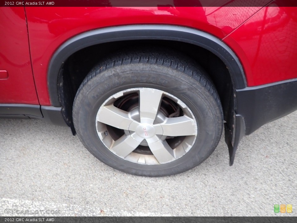 2012 GMC Acadia SLT AWD Wheel and Tire Photo #145171970
