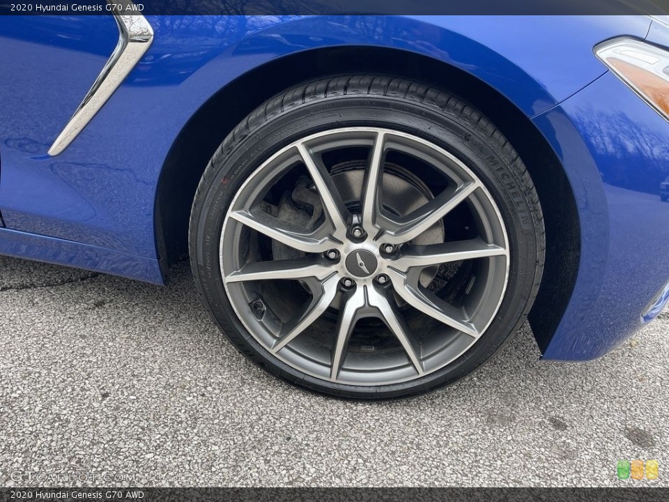 2020 Hyundai Genesis G70 AWD Wheel and Tire Photo #145172930