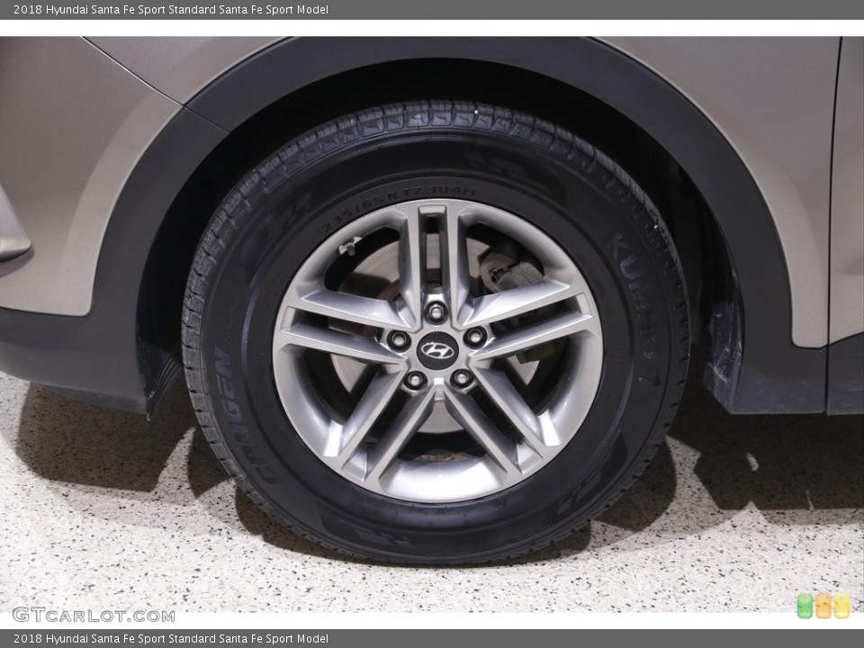 2018 Hyundai Santa Fe Sport Wheels and Tires