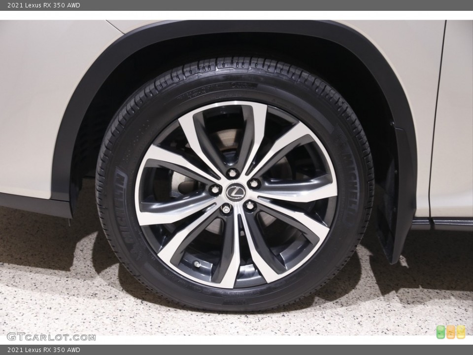 2021 Lexus RX 350 AWD Wheel and Tire Photo #145180130