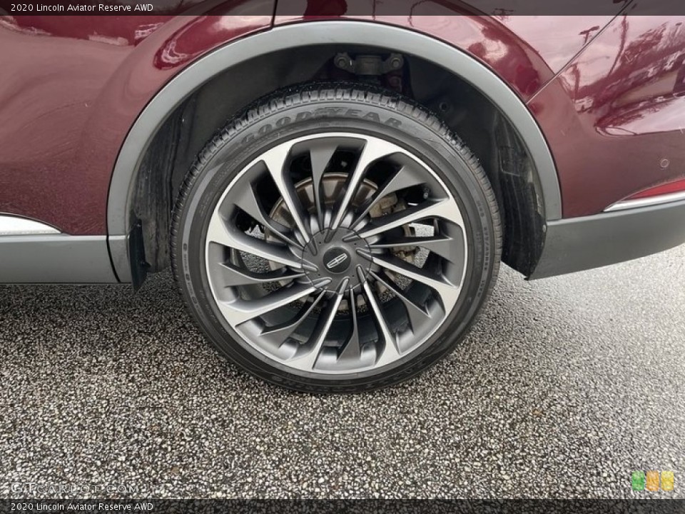 2020 Lincoln Aviator Reserve AWD Wheel and Tire Photo #145185495