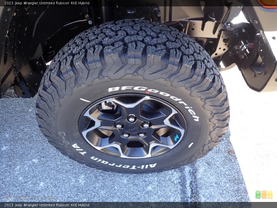 2023 Jeep Wrangler Unlimited Rubicon 4XE Hybrid Wheel and Tire Photo #145205117
