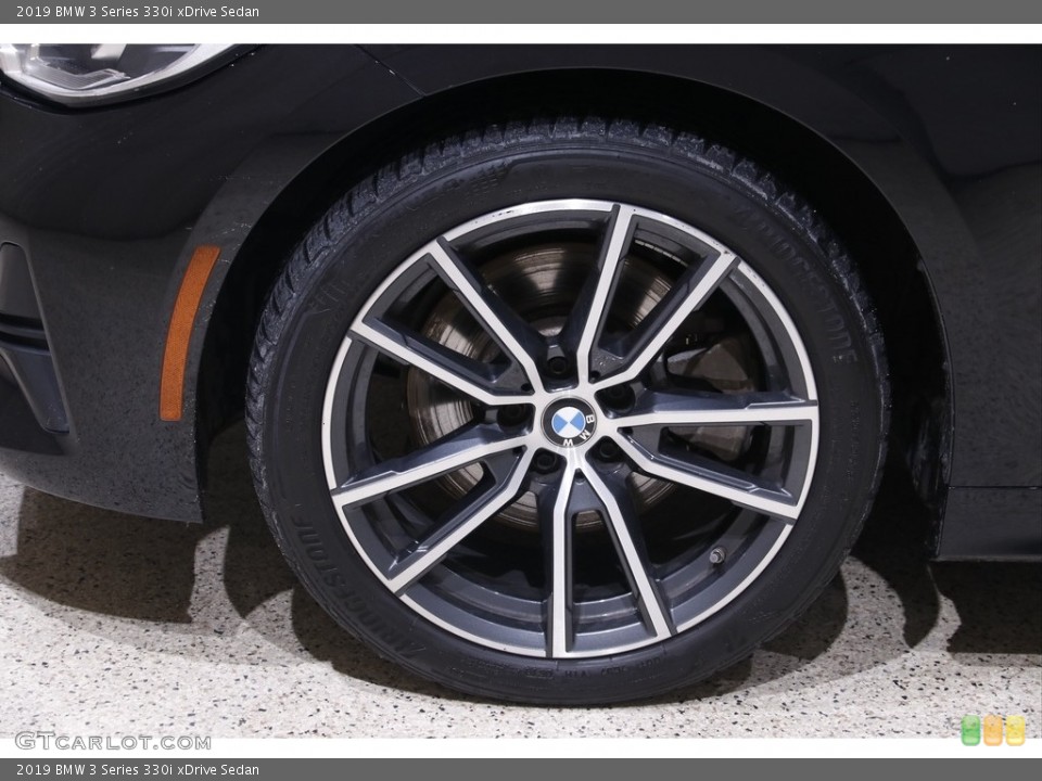 2019 BMW 3 Series 330i xDrive Sedan Wheel and Tire Photo #145208525