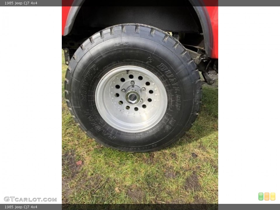 1985 Jeep CJ7 Wheels and Tires