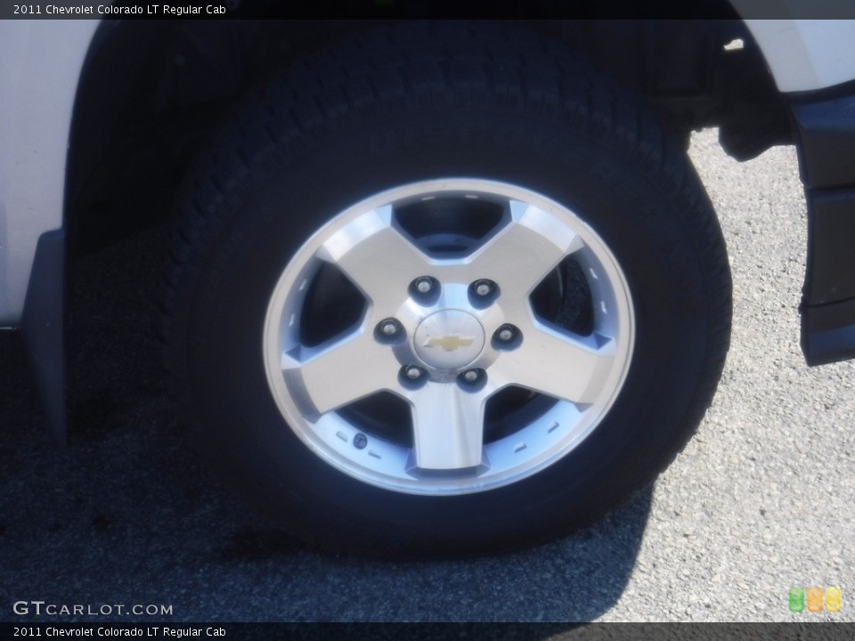 2011 Chevrolet Colorado LT Regular Cab Wheel and Tire Photo #145209669