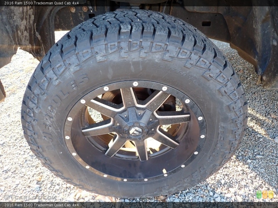 2016 Ram 1500 Custom Wheel and Tire Photo #145212120
