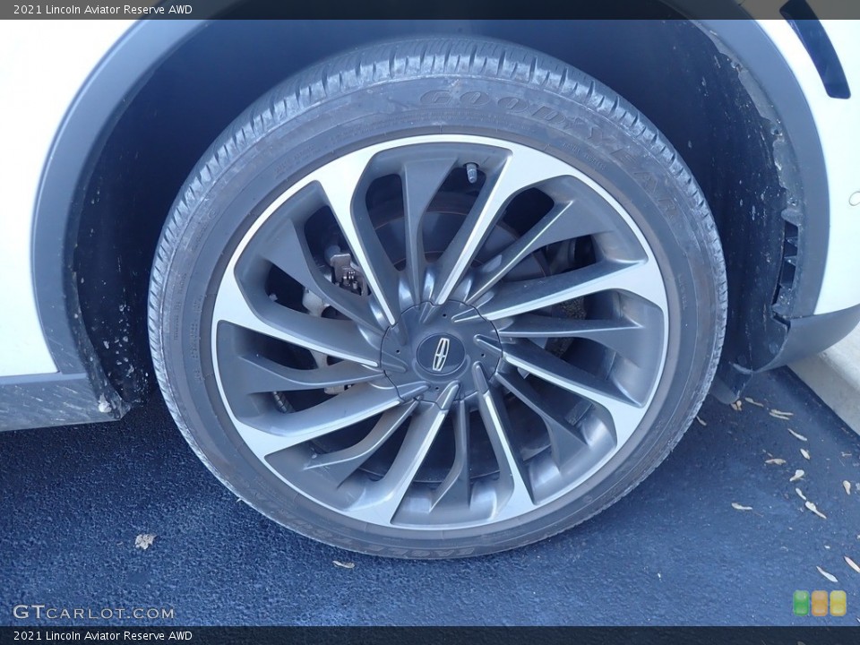 2021 Lincoln Aviator Reserve AWD Wheel and Tire Photo #145217294