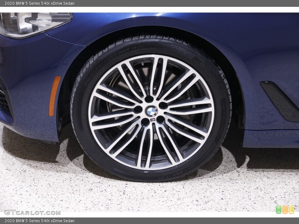 2020 BMW 5 Series 540i xDrive Sedan Wheel and Tire Photo #145220168