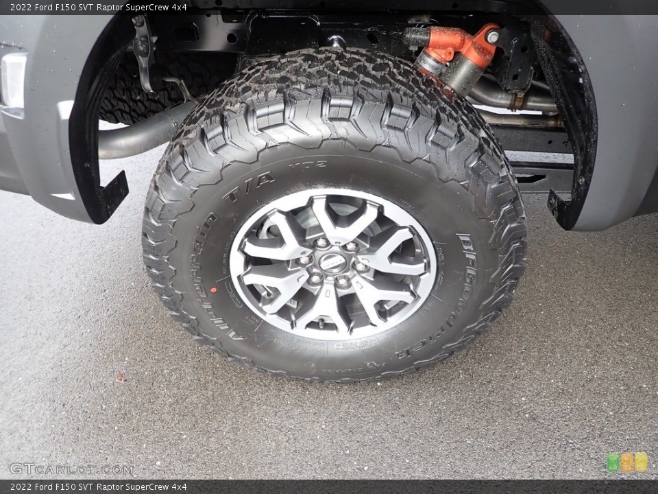 2022 Ford F150 SVT Raptor SuperCrew 4x4 Wheel and Tire Photo #145222182