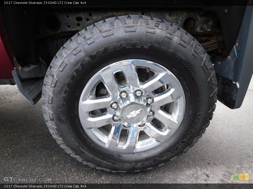 2017 Chevrolet Silverado 2500HD LTZ Crew Cab 4x4 Wheel and Tire Photo #145223610