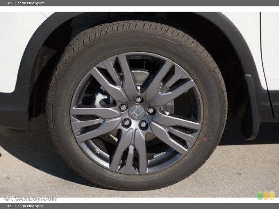 2022 Honda Pilot Sport Wheel and Tire Photo #145230069
