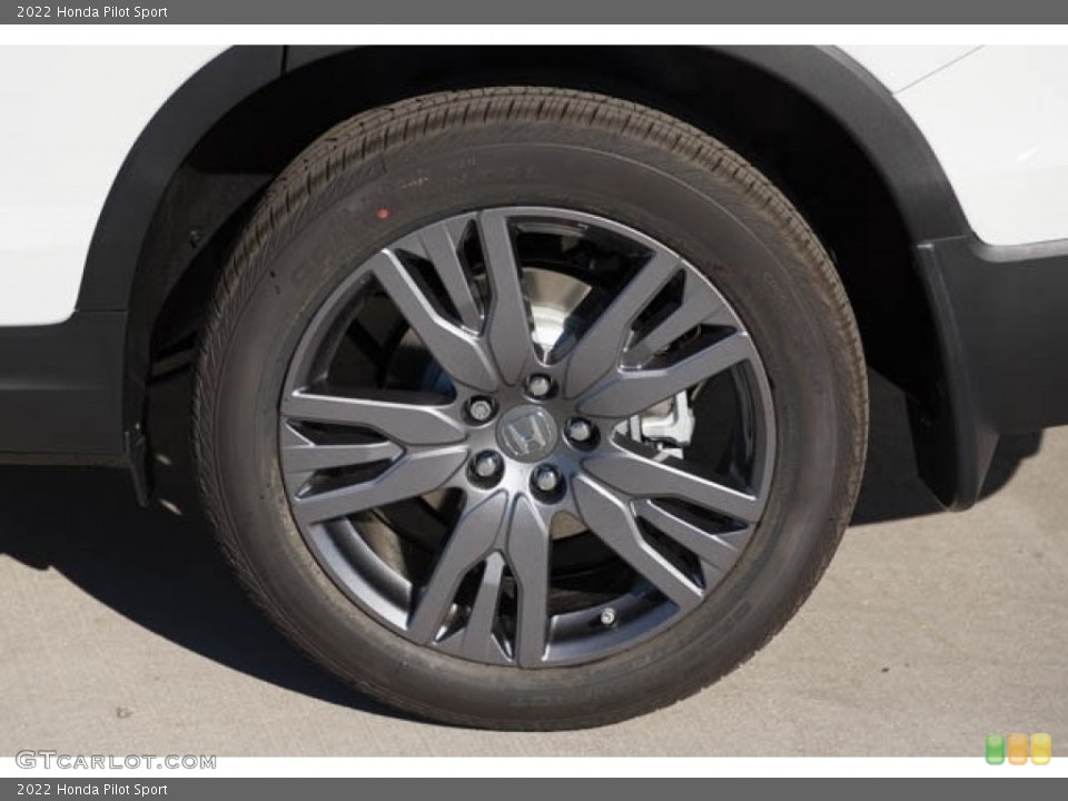 2022 Honda Pilot Sport Wheel and Tire Photo #145230090