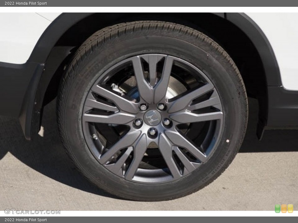 2022 Honda Pilot Sport Wheel and Tire Photo #145230102