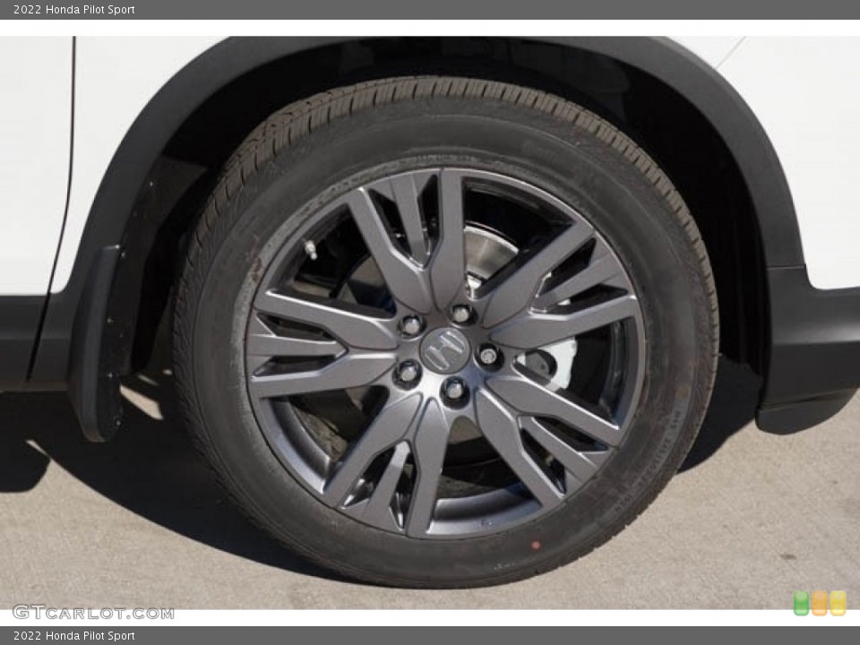 2022 Honda Pilot Sport Wheel and Tire Photo #145230120