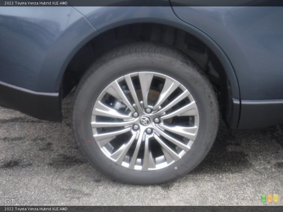 2022 Toyota Venza Hybrid XLE AWD Wheel and Tire Photo #145237477