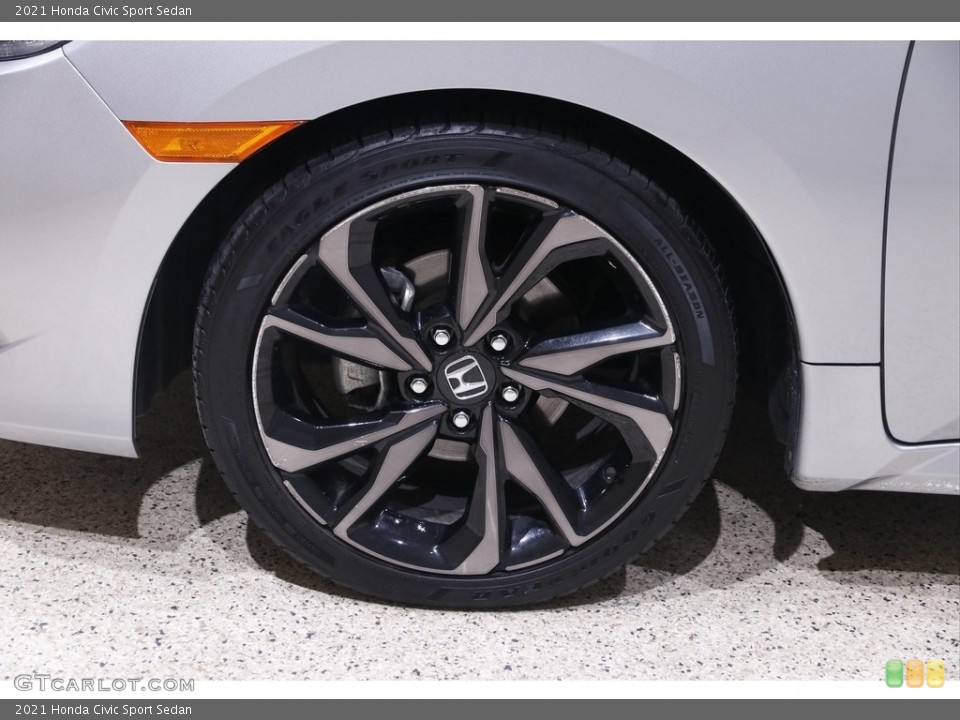 2021 Honda Civic Sport Sedan Wheel and Tire Photo #145245531