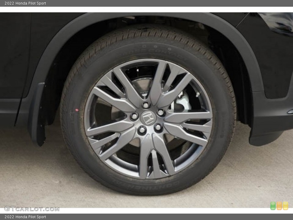 2022 Honda Pilot Sport Wheel and Tire Photo #145250346