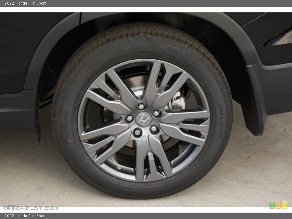 2022 Honda Pilot Sport Wheel and Tire Photo #145250355