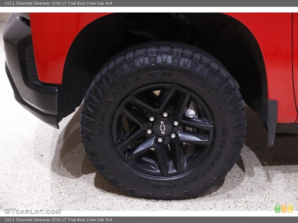 2021 Chevrolet Silverado 1500 LT Trail Boss Crew Cab 4x4 Wheel and Tire Photo #145251504