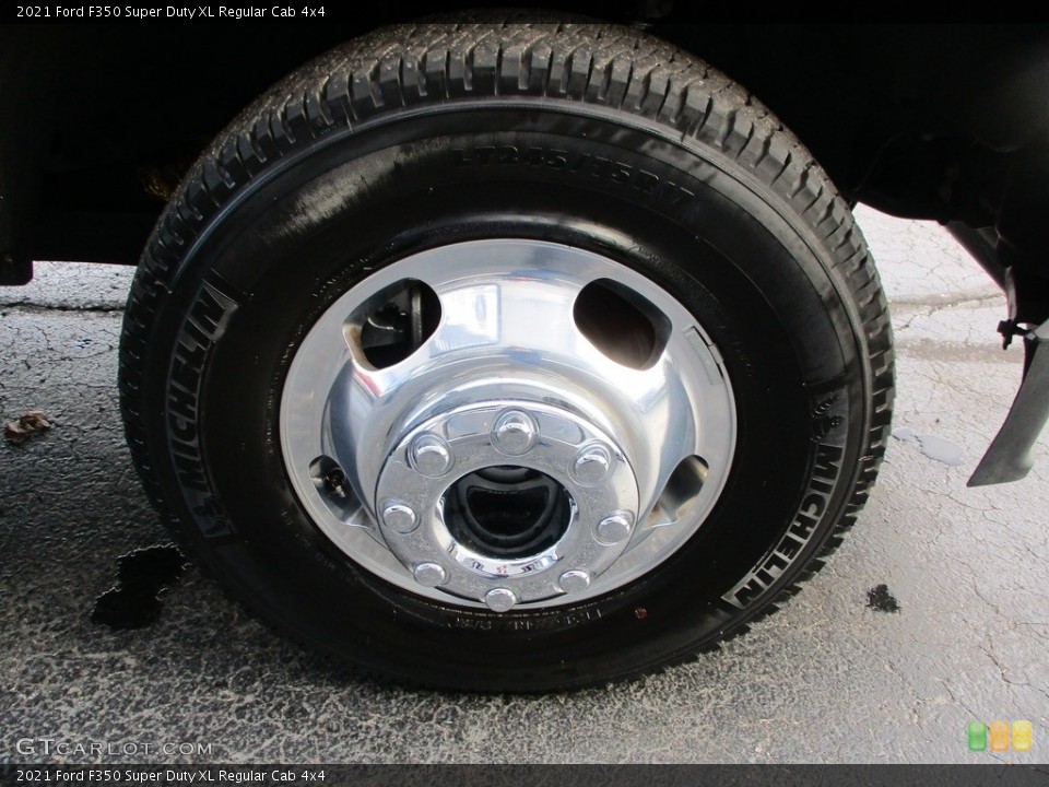2021 Ford F350 Super Duty XL Regular Cab 4x4 Wheel and Tire Photo #145257672