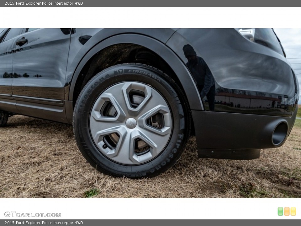 2015 Ford Explorer Police Interceptor 4WD Wheel and Tire Photo #145264281