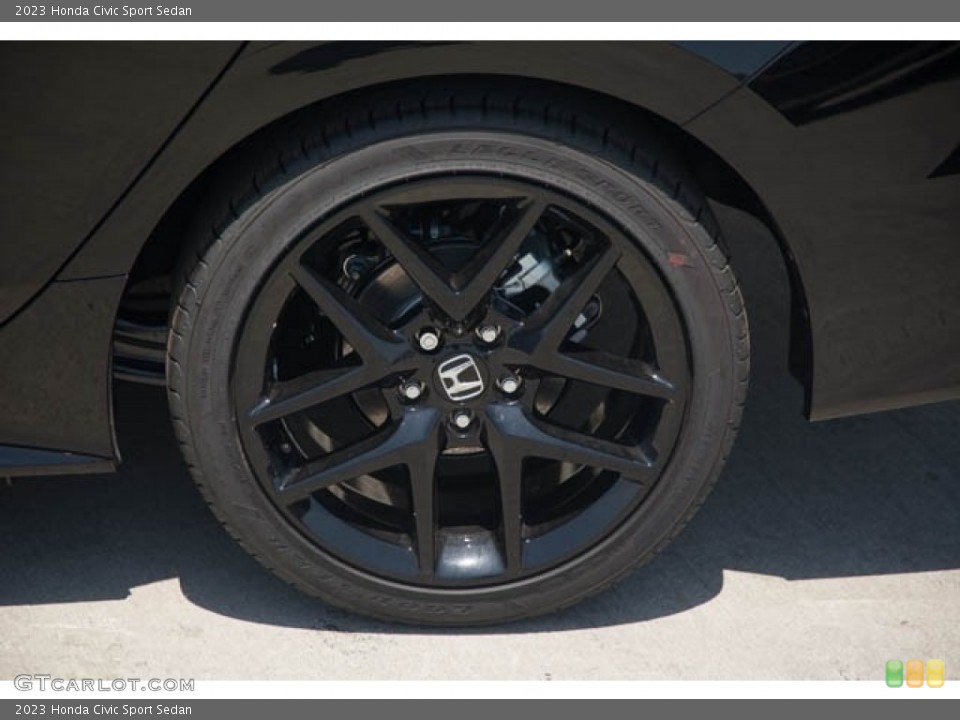 2023 Honda Civic Sport Sedan Wheel and Tire Photo #145264399