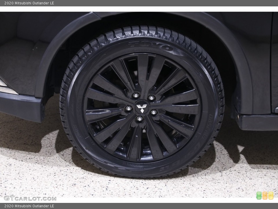 2020 Mitsubishi Outlander LE Wheel and Tire Photo #145266772