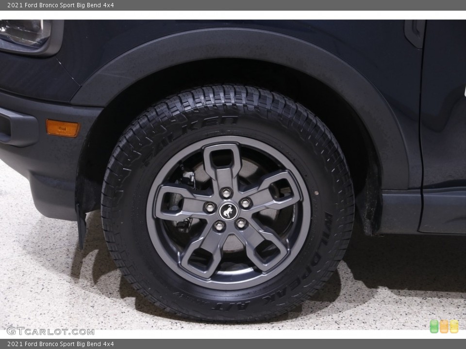 2021 Ford Bronco Sport Big Bend 4x4 Wheel and Tire Photo #145270840