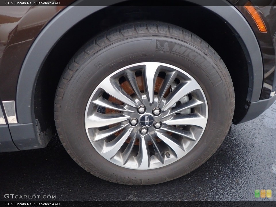 2019 Lincoln Nautilus Select AWD Wheel and Tire Photo #145278194