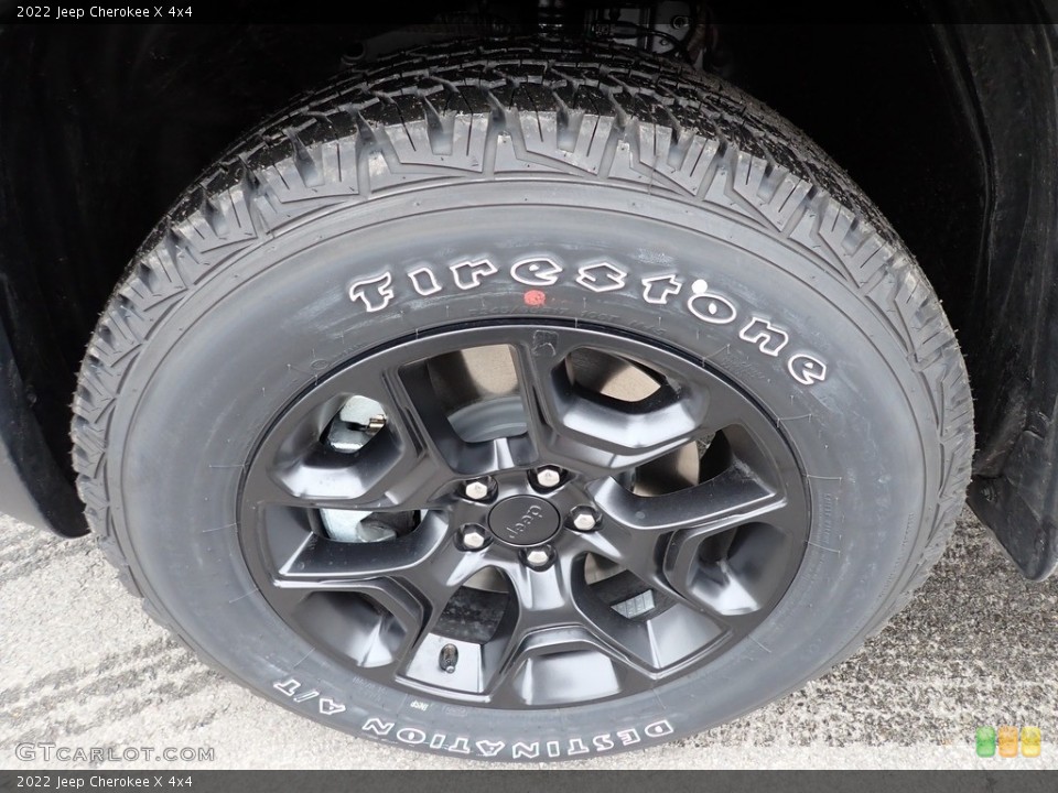 2022 Jeep Cherokee X 4x4 Wheel and Tire Photo #145282908
