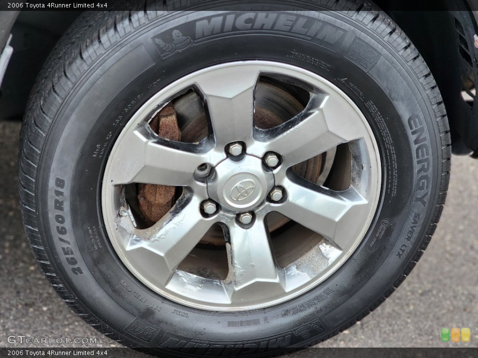 2006 Toyota 4Runner Limited 4x4 Wheel and Tire Photo #145283376