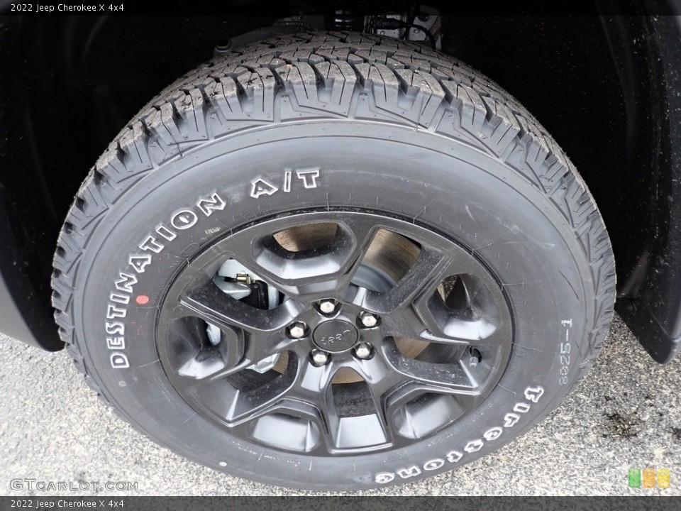 2022 Jeep Cherokee X 4x4 Wheel and Tire Photo #145283394